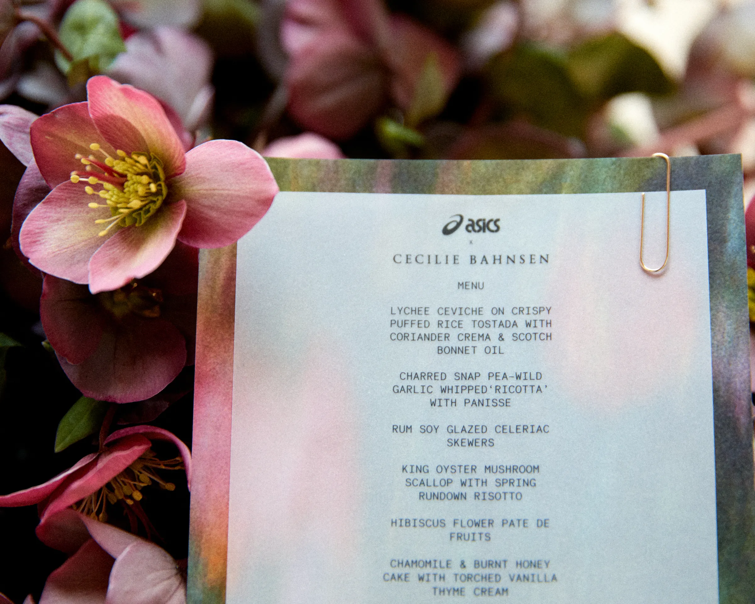 ASICS x Cecilie Bahnsen Garden Experience